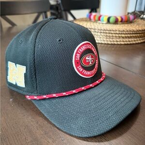 San Francisco 49ers Men's Hat - New Era 2024 Sideline 9SEVENTY Stretch SnapBack